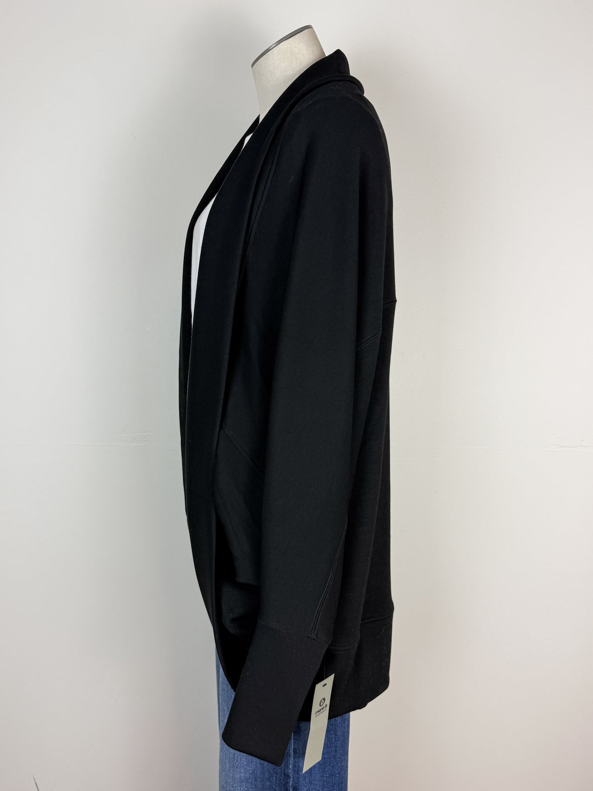 Isabella Cocoon Cardigan in Black