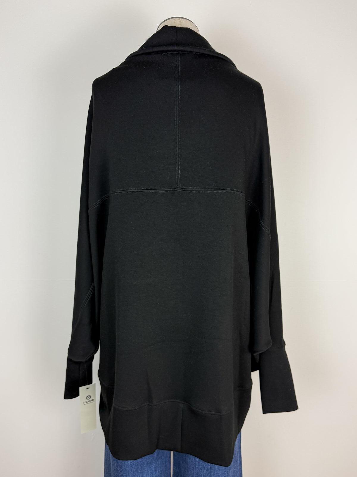 Isabella Cocoon Cardigan in Black