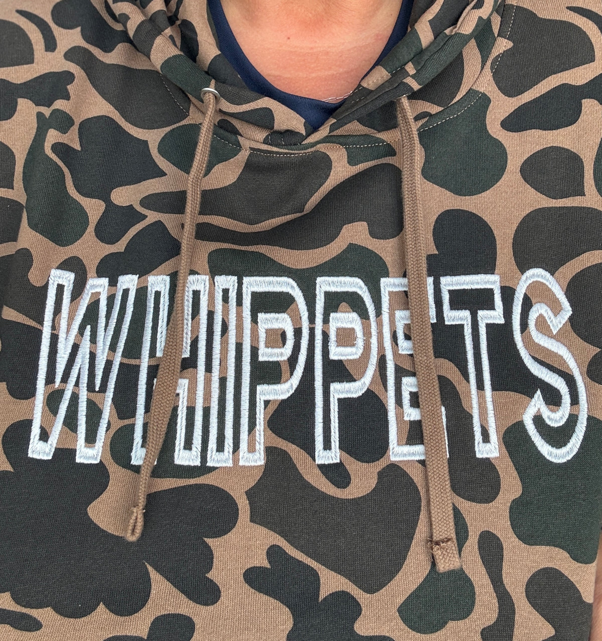 Custom Embroidered Duck Camo Hoodie