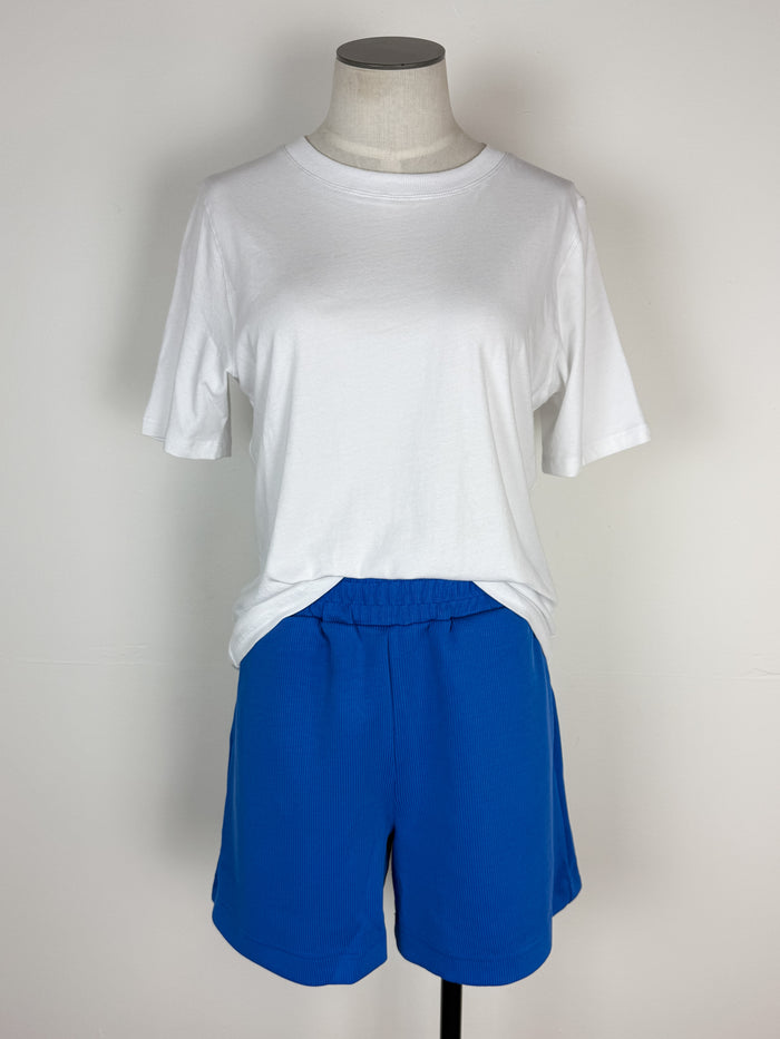 Dani Ribbed Short in Blue