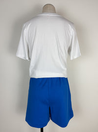 Dani Ribbed Short in Blue