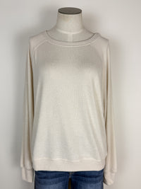 Bri Raglan Sweater in Stone