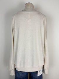 Bri Raglan Sweater in Stone