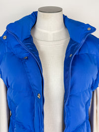 Karlie Puffer Vest in Royal Blue