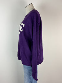 Game Day Sweater in Purple