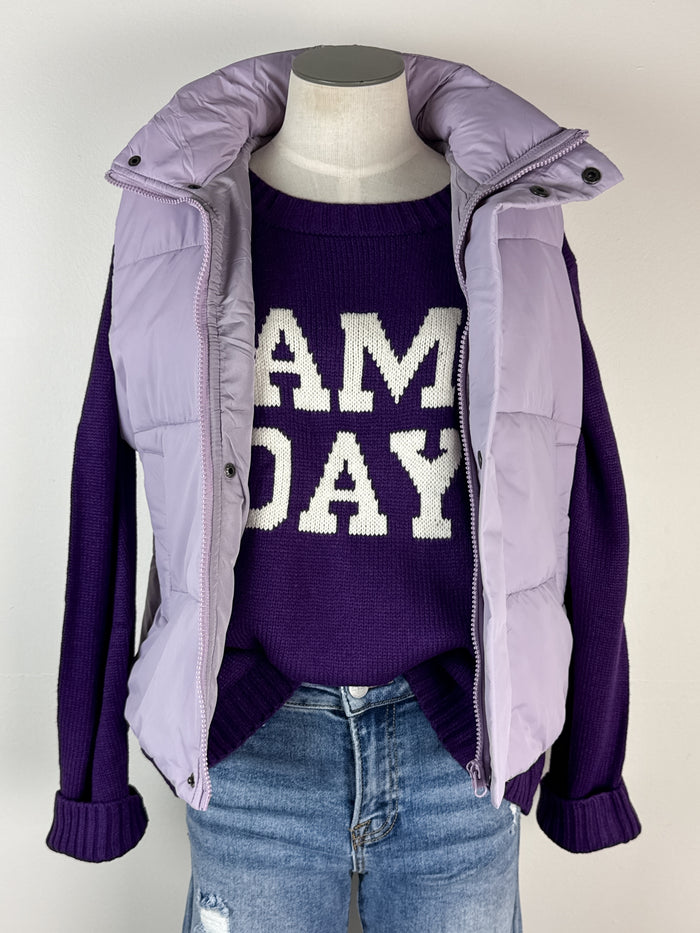 Liz Vest in Lavender