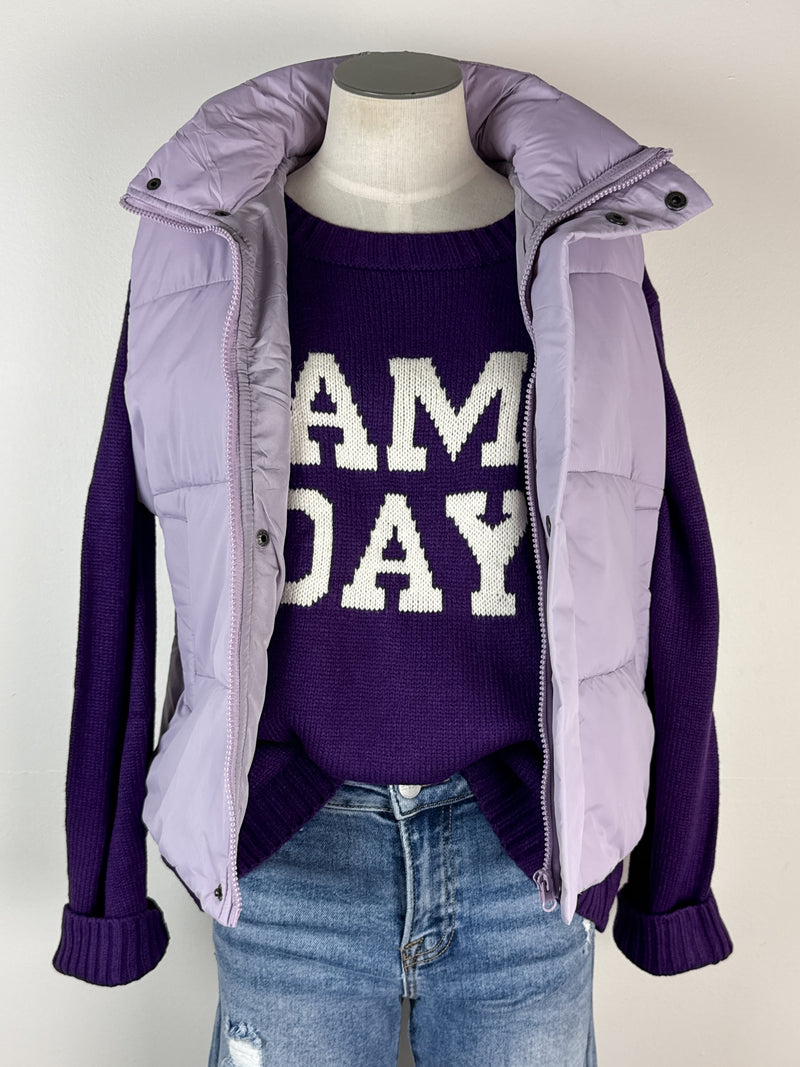 Liz Vest in Lavender