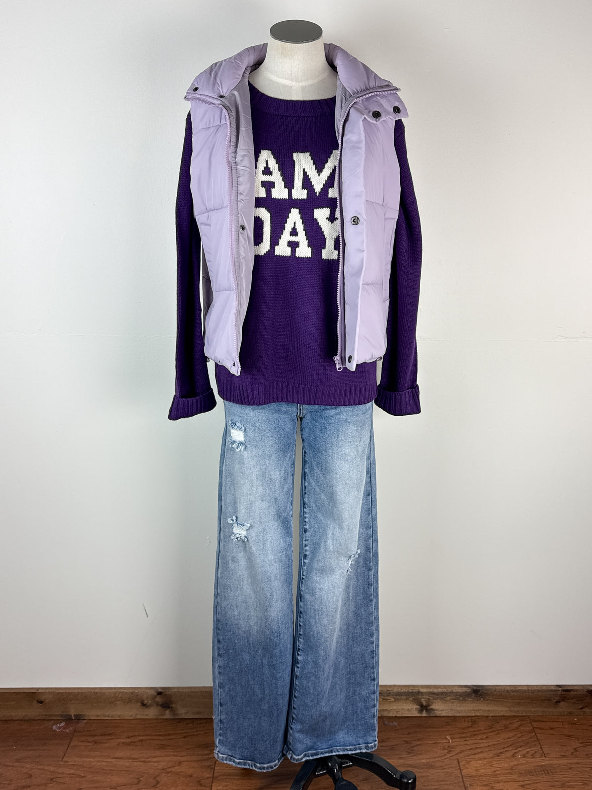 Liz Vest in Lavender