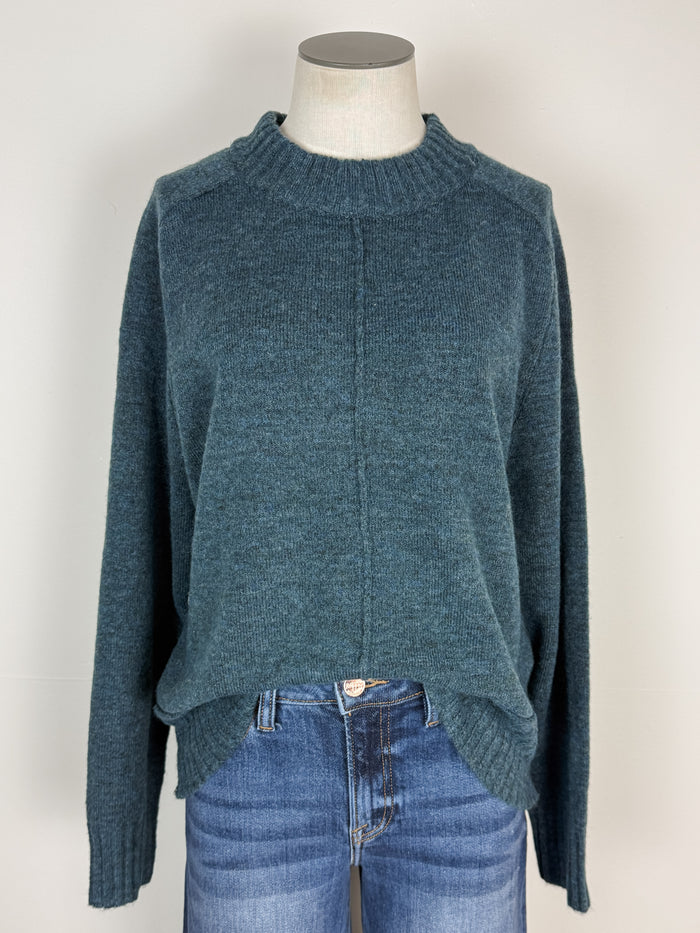 Ava Sweater in Dark Teal