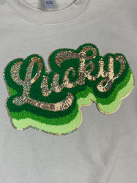 St. Patrick's Day Patch Sweatshirt