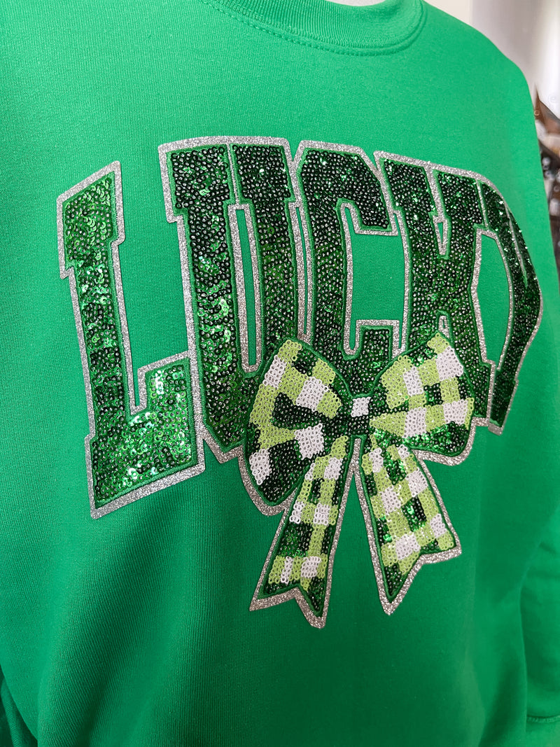 St. Patrick's Day Patch Sweatshirt