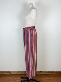 Hope Geometric Print Pant in Rust Mix