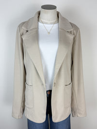 Presley Blazer in Stone
