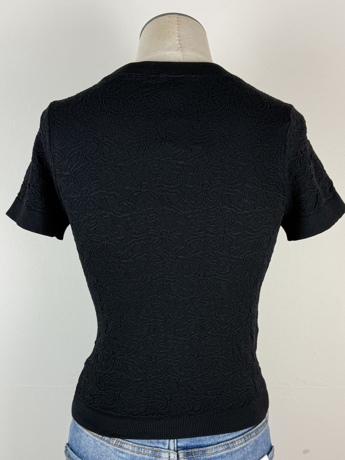 Macie Floral Short Sleeve Top