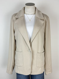 Presley Blazer in Stone