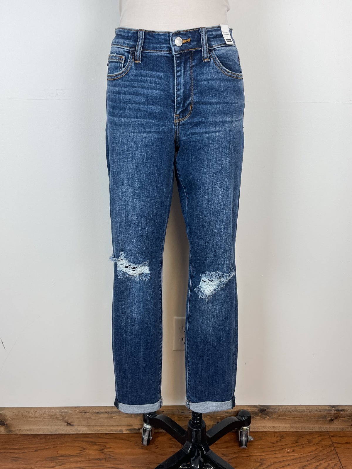 Judy Blue Kayla Mid Rise Slim Jeans