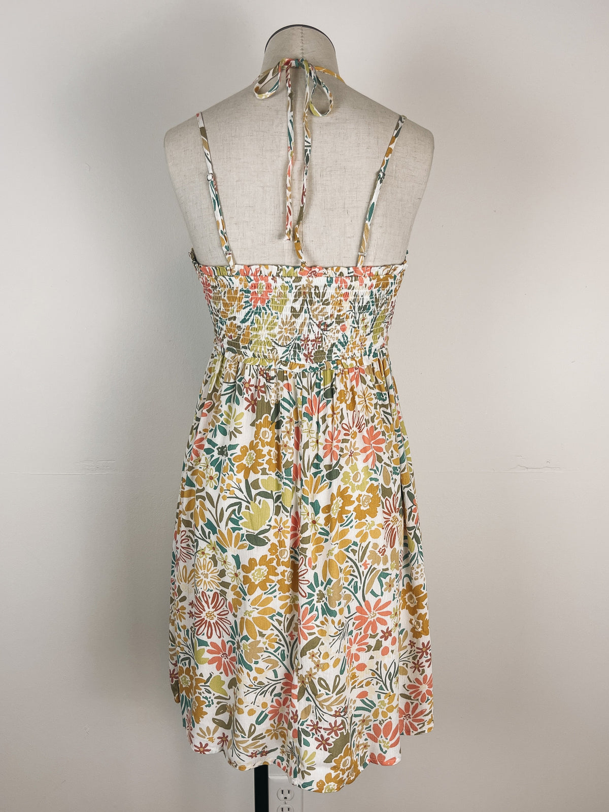 Strappy Halter Dress