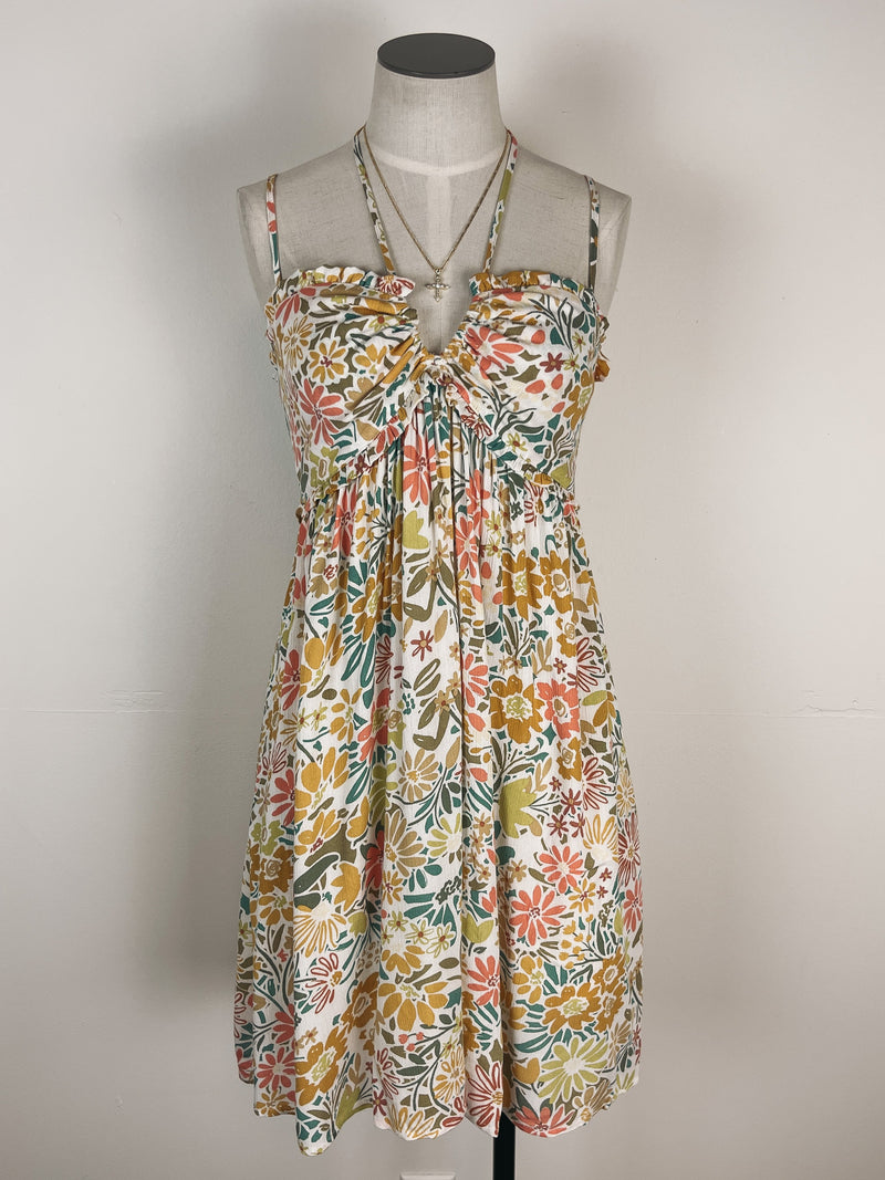 Strappy Halter Dress