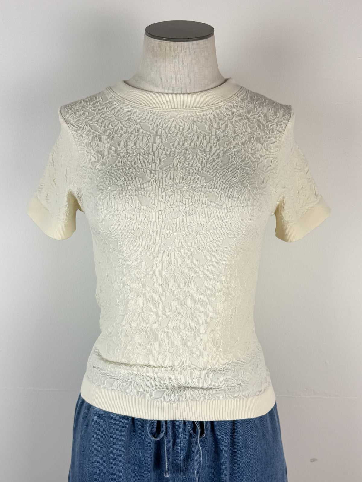 Macie Floral Short Sleeve Top