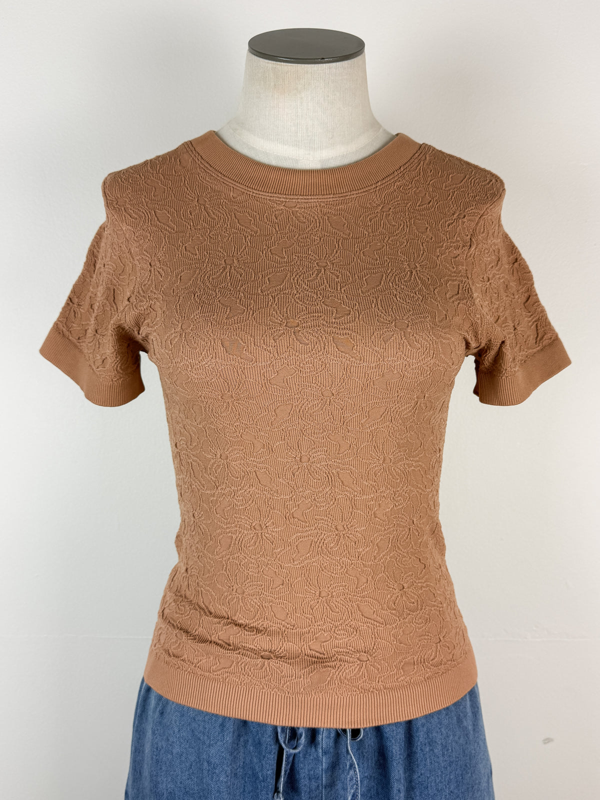 Macie Floral Short Sleeve Top