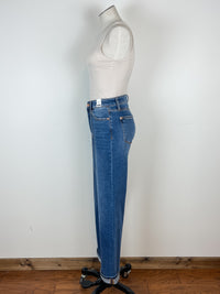 Judy Blue McKenna High Waist Front Seam Straight Jeans