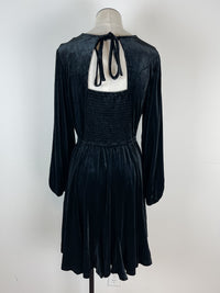 Ember Velvet Dress in Black