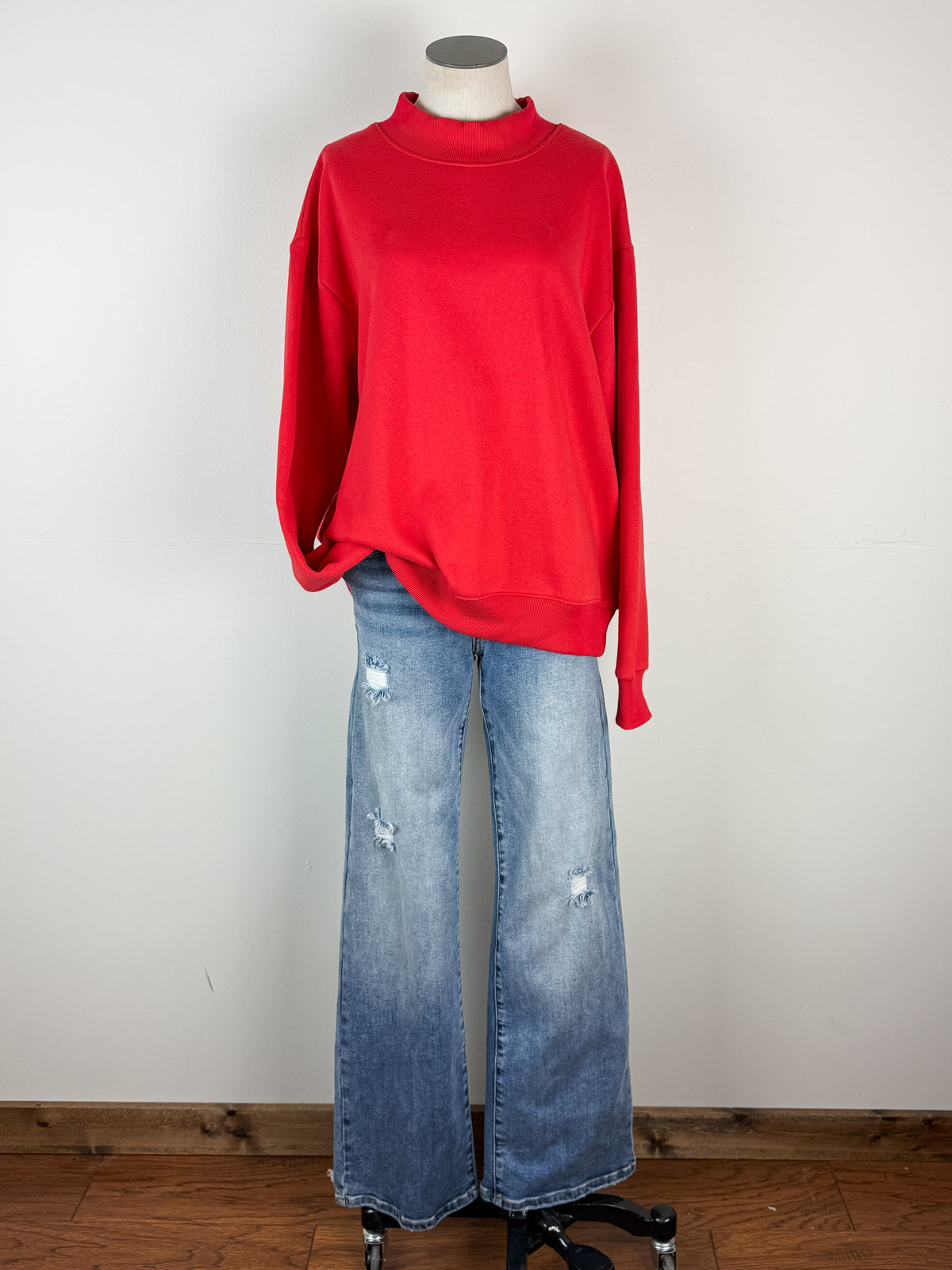Moon Ryder Mock Neck Pullover