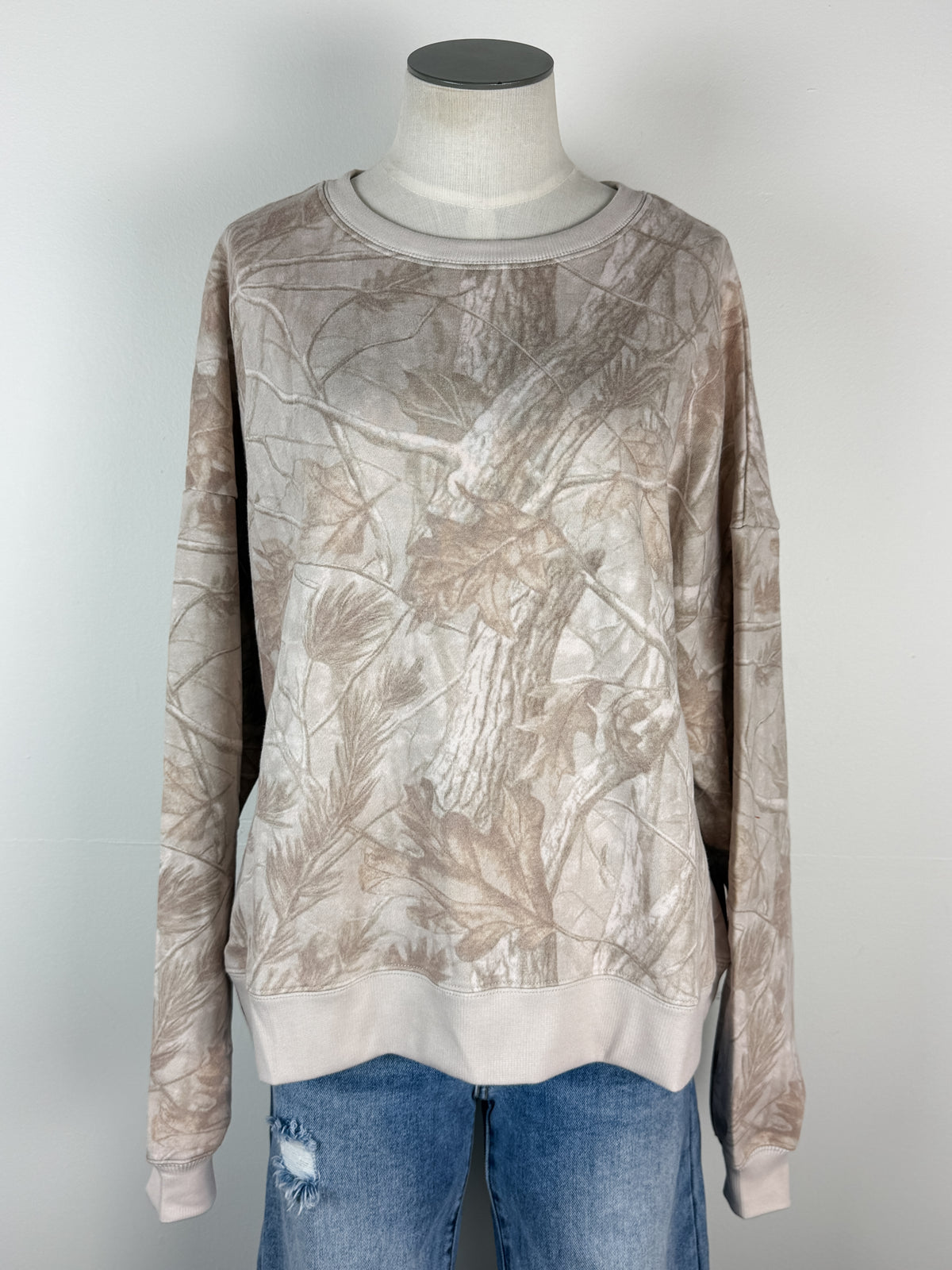 Moon Ryder Camo Crew Pullover