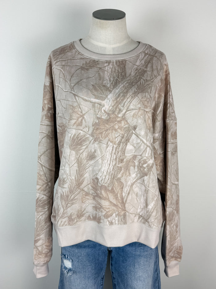 Moon Ryder Camo Crew Pullover