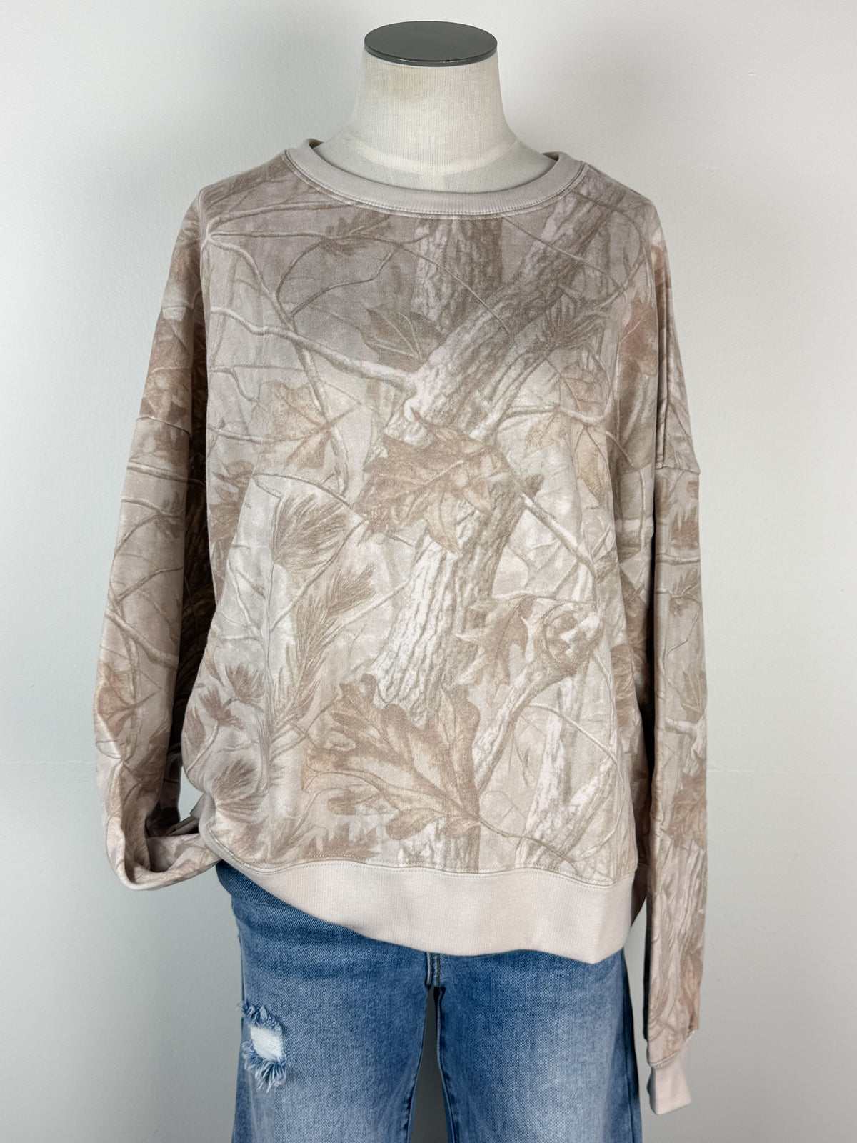 Moon Ryder Camo Crew Pullover