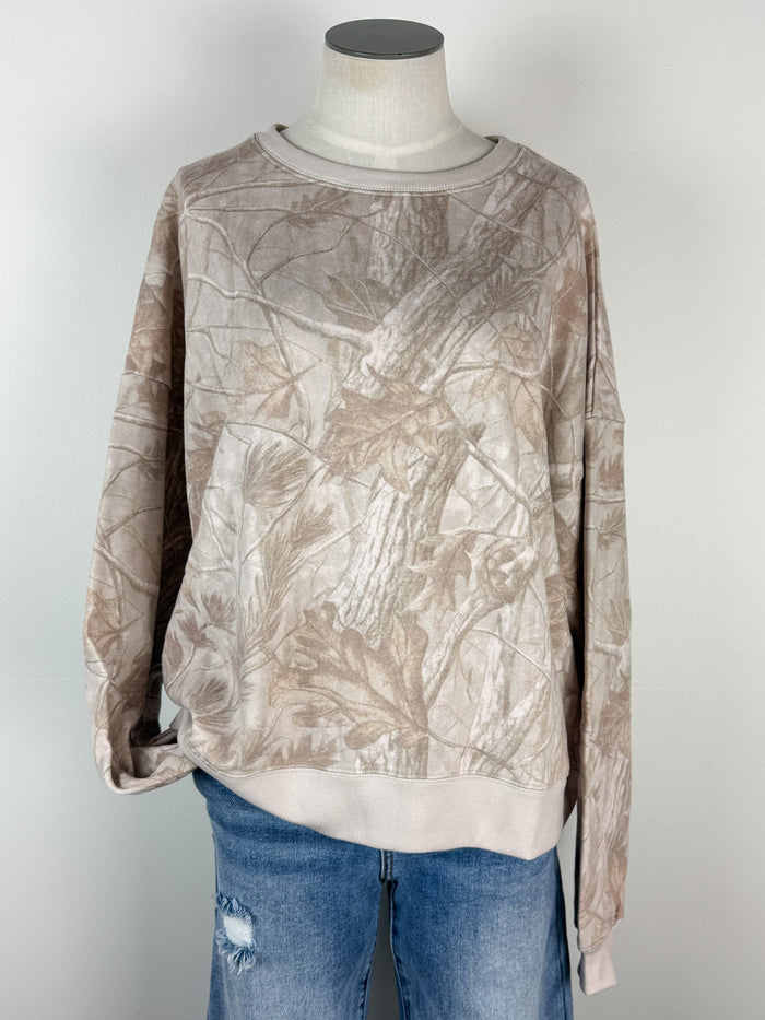 Moon Ryder Camo Crew Pullover