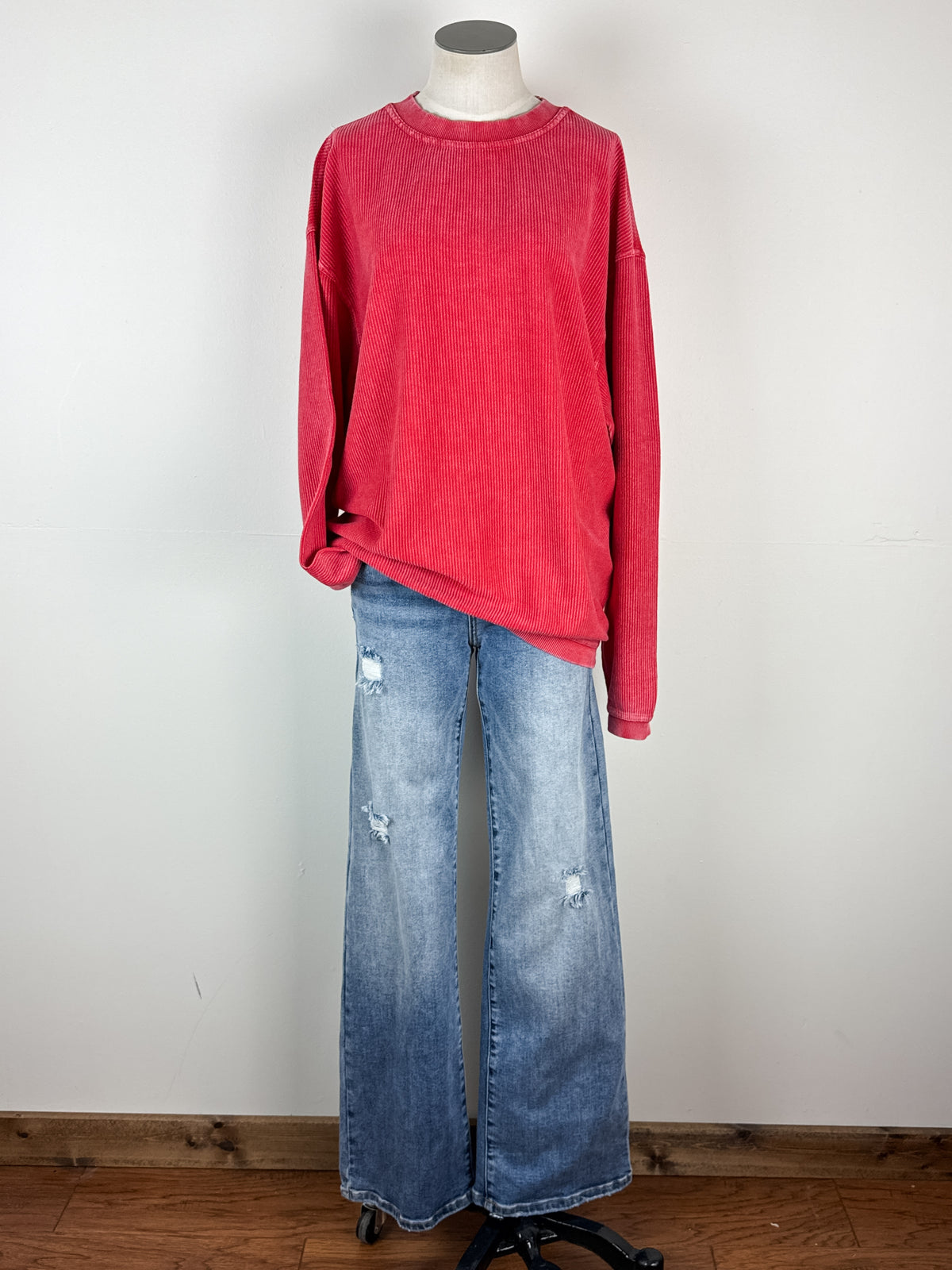 Moon Ryder Corded Crew Pullover