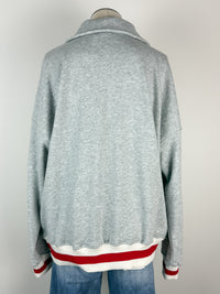 USA 1/4 Zip in Ash