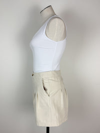 Julia Short in Light Tan