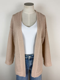 Evelyn Knit Cardigan in Natural