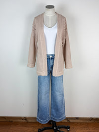 Evelyn Knit Cardigan in Natural