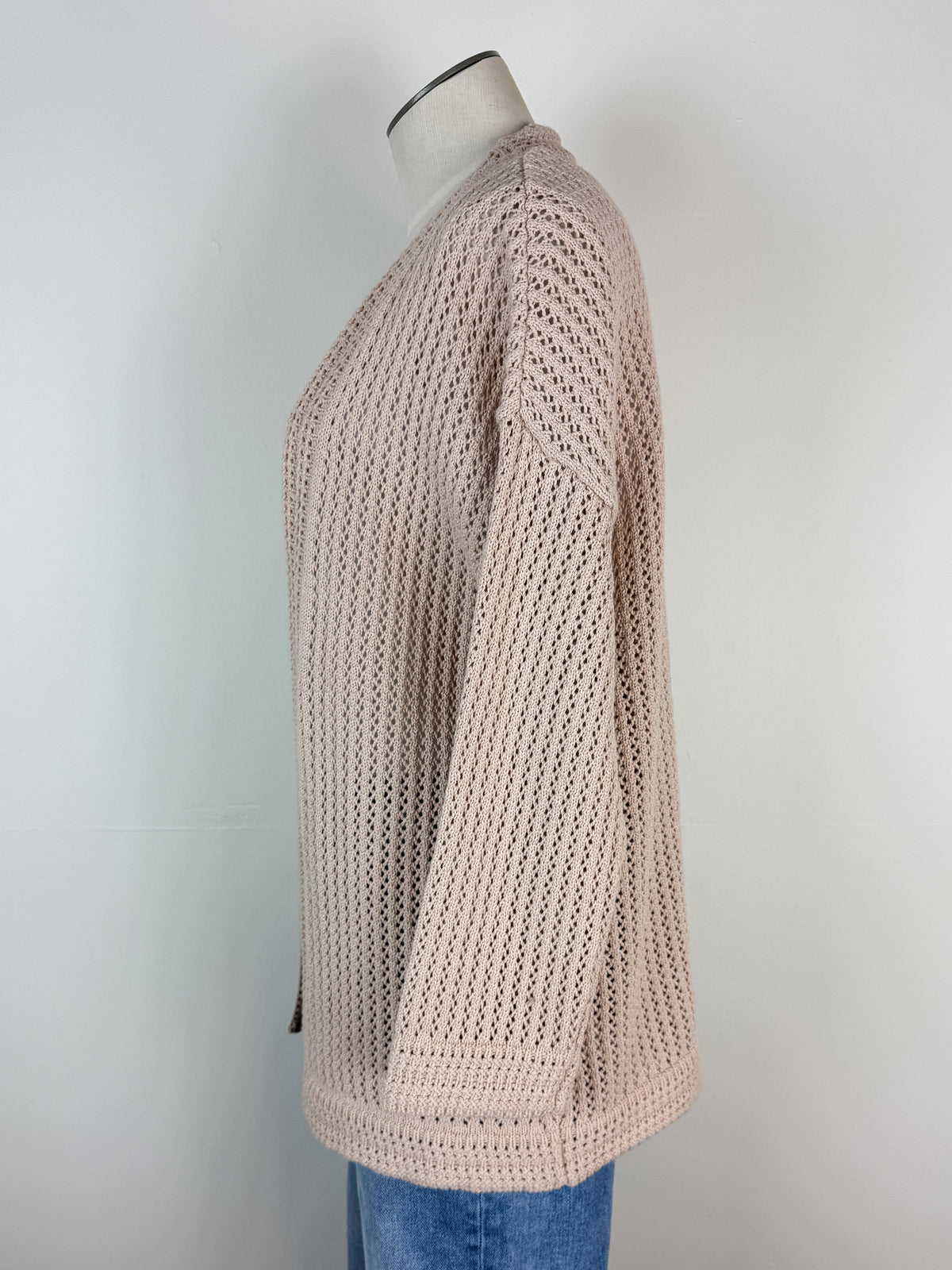Evelyn Knit Cardigan in Natural