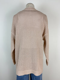 Evelyn Knit Cardigan in Natural