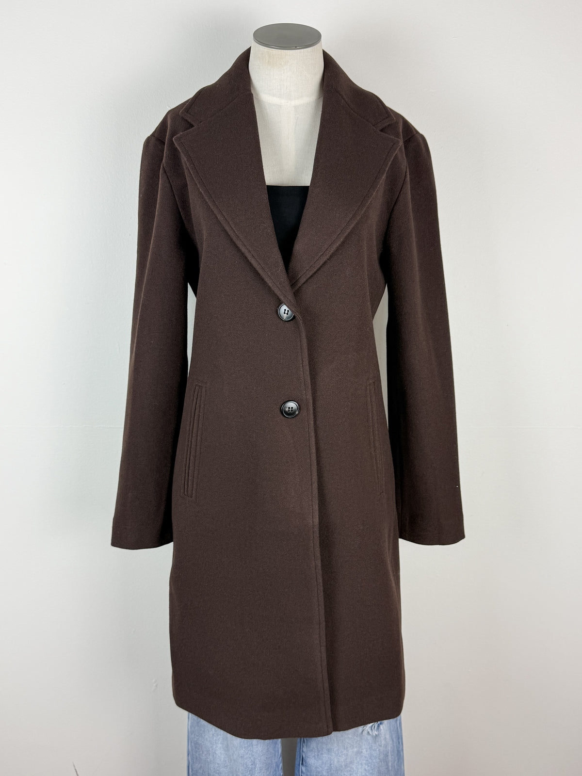 Autumn Peacoat in Brown