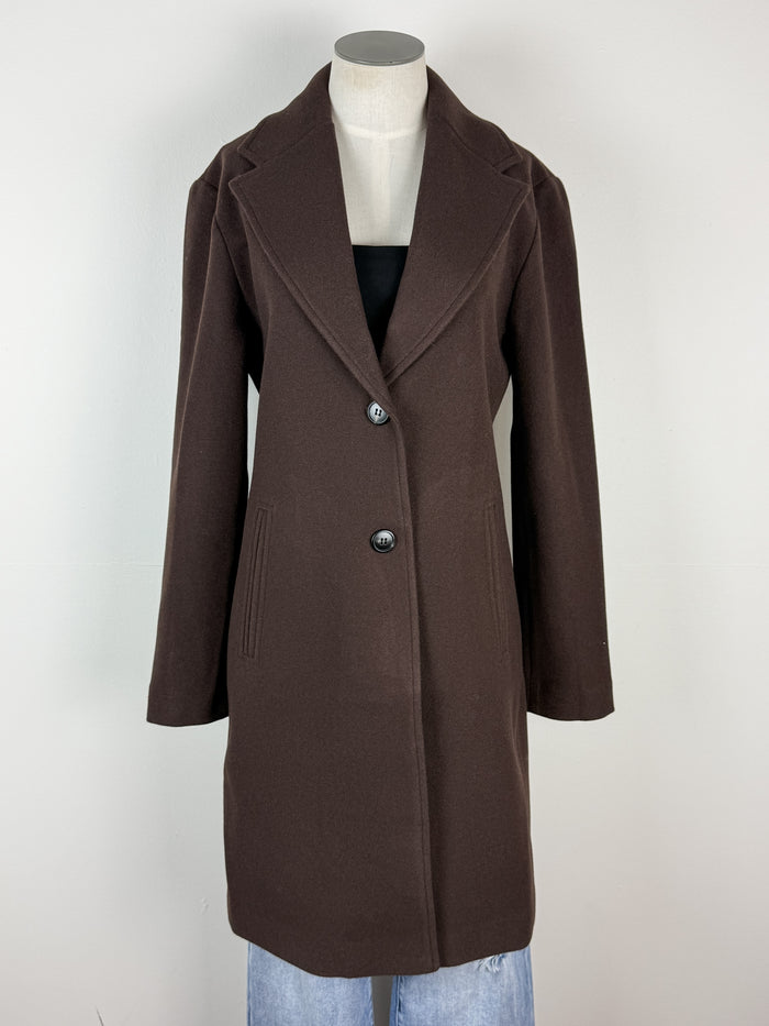 Autumn Peacoat in Brown