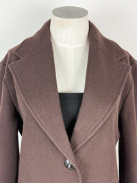 Autumn Peacoat in Brown