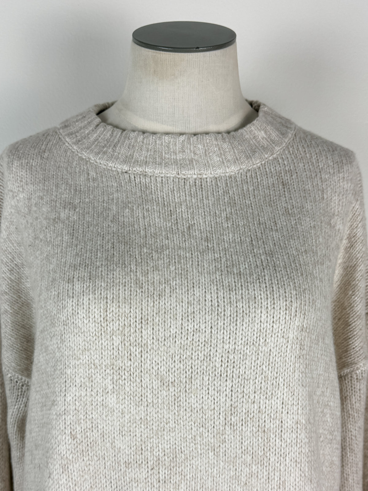 Savannah Layered Sweater in Natural