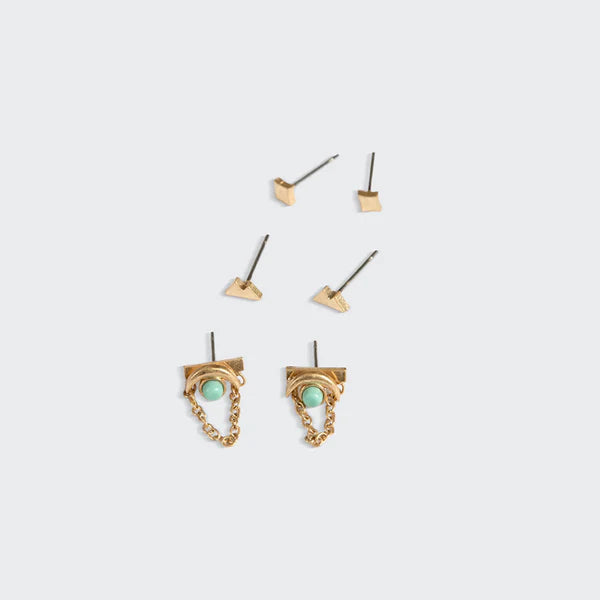Scout Stud Trio Ear Jacket Set
