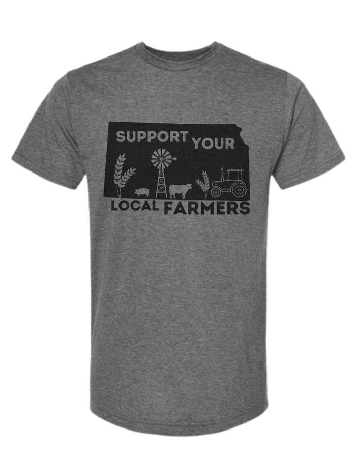 Tonal Kansas Farmer Tee