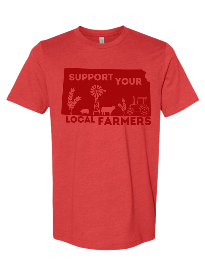 Tonal Kansas Farmer Tee