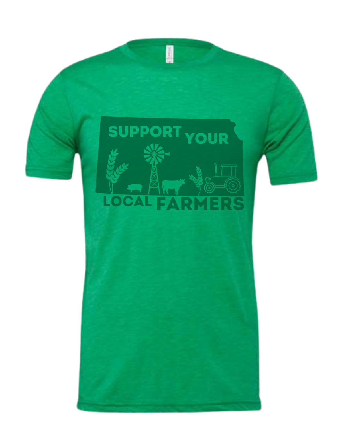 Tonal Kansas Farmer Tee