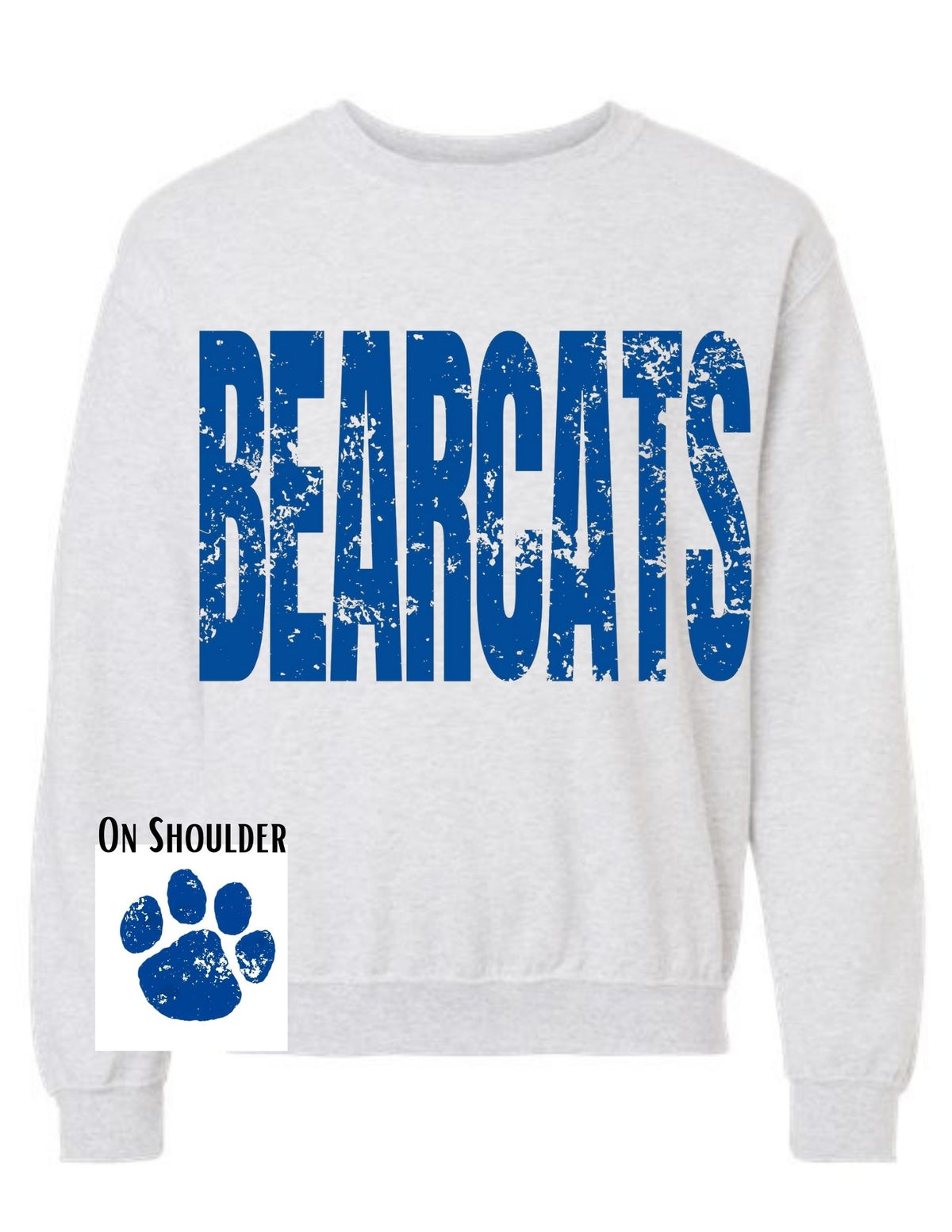 Kearney Bearcats Big Print Sweatshirt