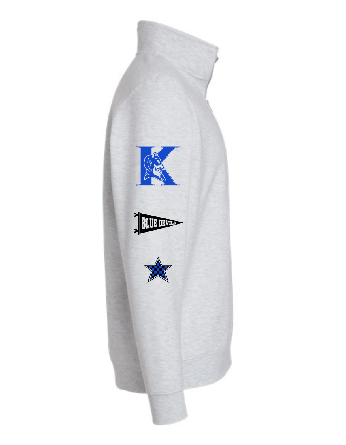 Kenesaw Blue Devils Game Day 1/4 Zip