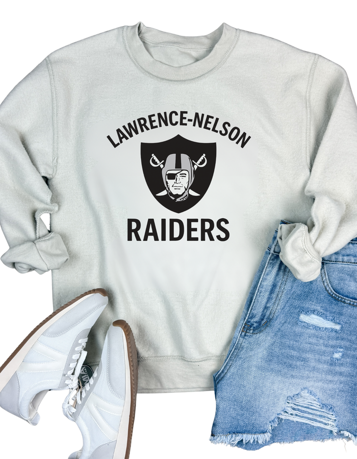 Lawrence-Nelson Raiders Inside Out Sweatshirt