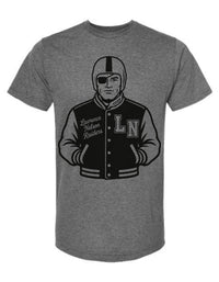 Lawrence Nelson Raiders Varsity Mascot Tee